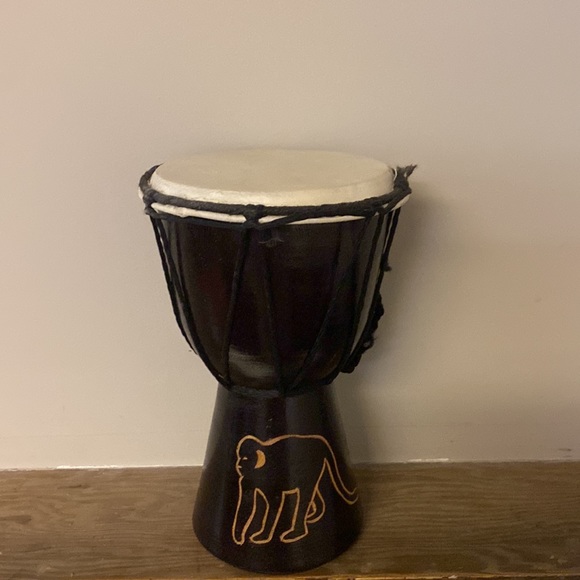 Home Accent Decor & Instrument Wooden Drum - Picture 2 of 9